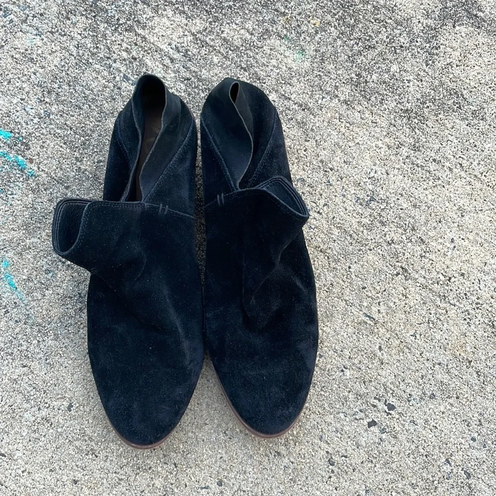 Sam Edelman Black Suede Convertible Prentice Bootie